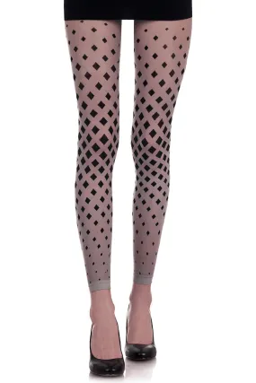 ZOHARA DIAMONDS Black Silver Leggings