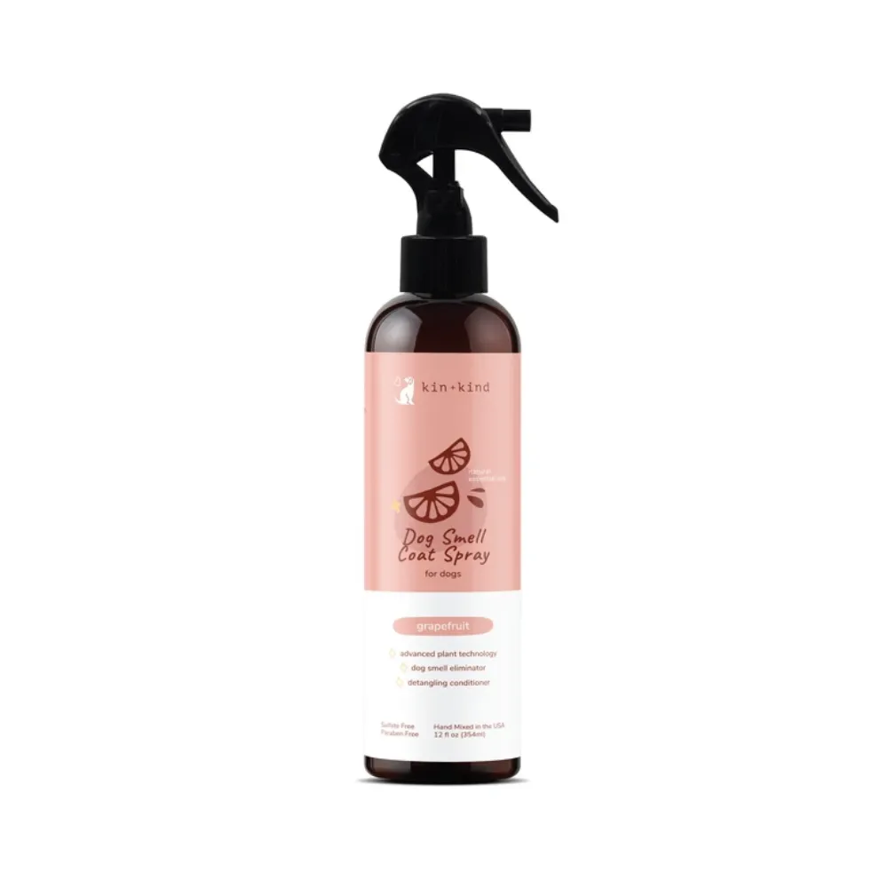 10% OFF: Kin Kind Dog Smell Coat Grapefruit Dog Spray 12oz