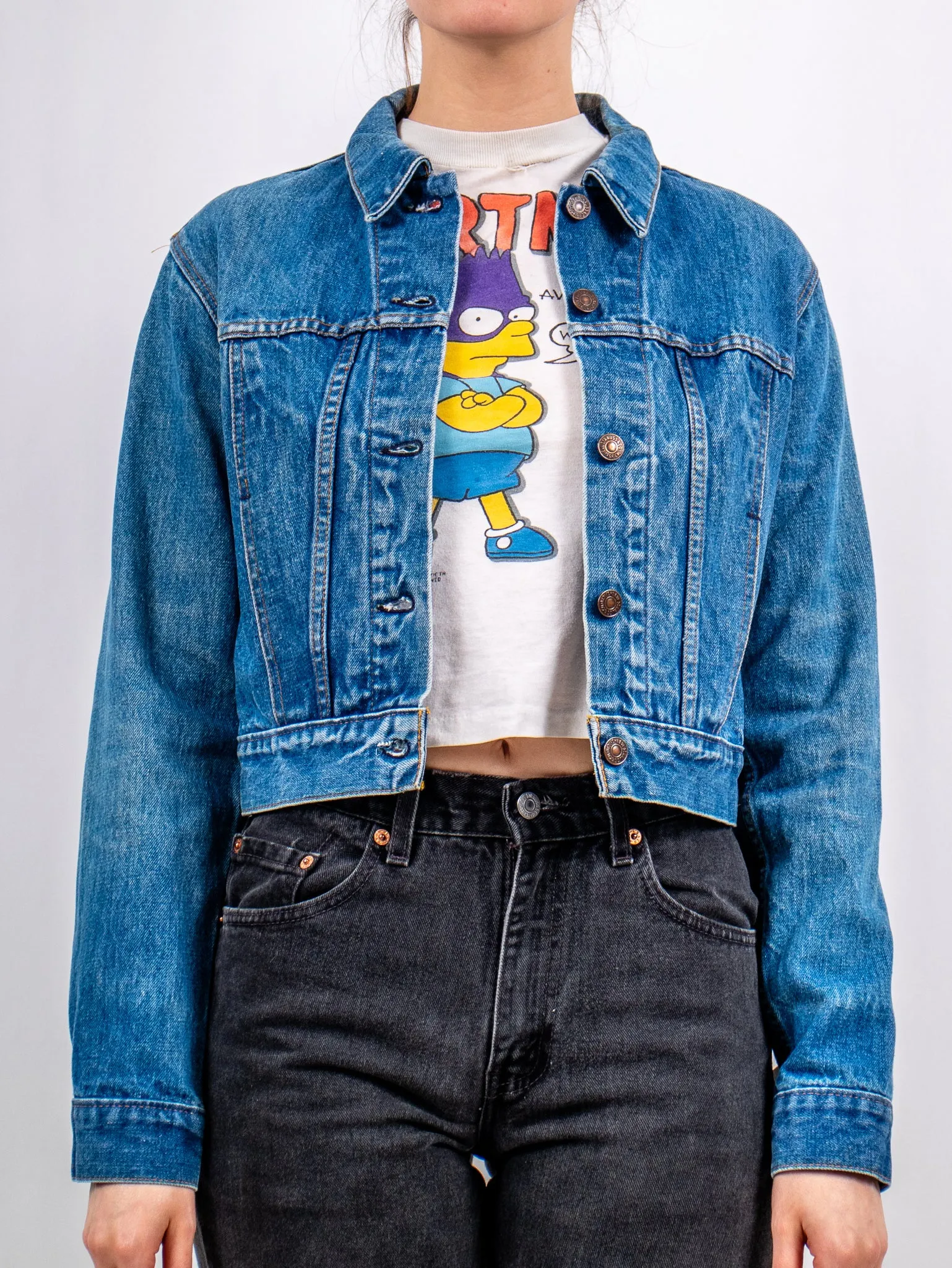 1970's LEVIS cropped denim jacket