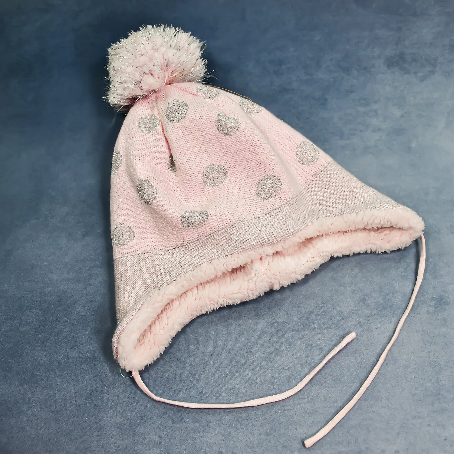 6347 Kids Winter Warm Soft Woolen Cap for Baby Boys and Girls