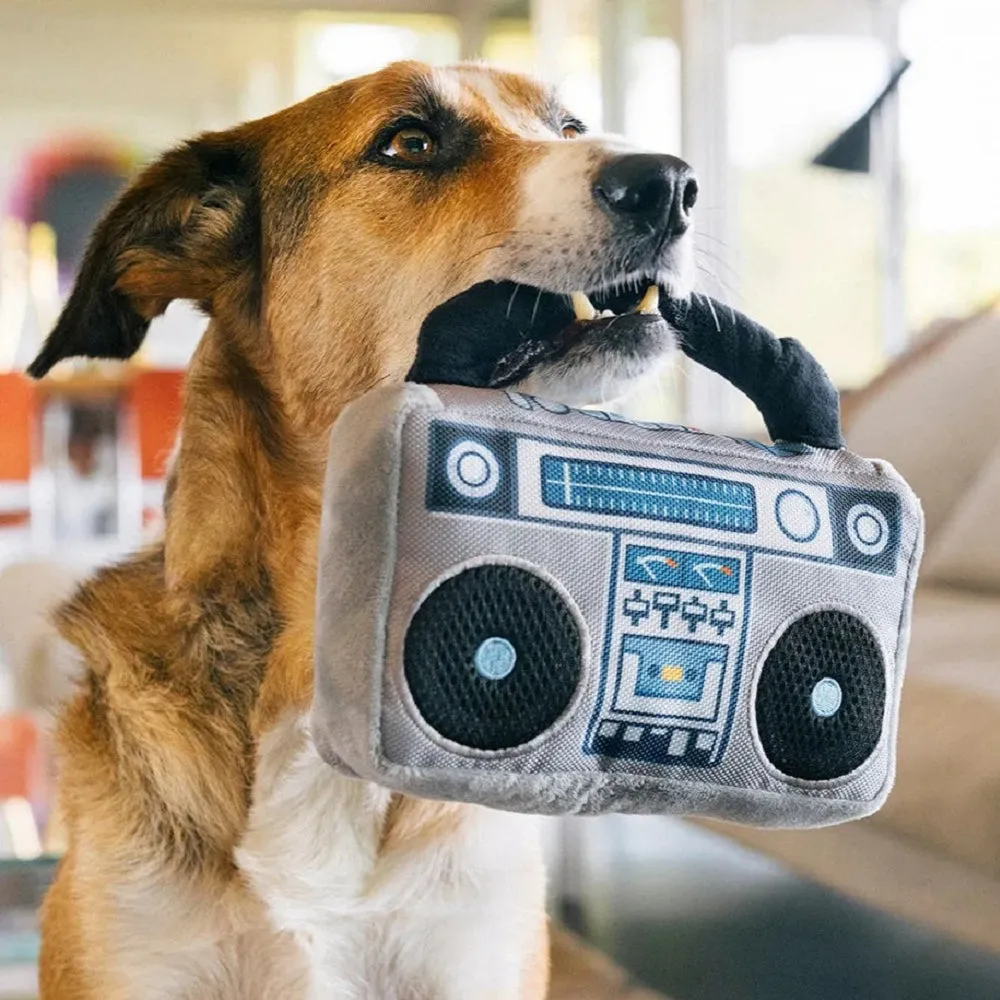 80s Classics Collection - BoomBox Dog Plush Toy