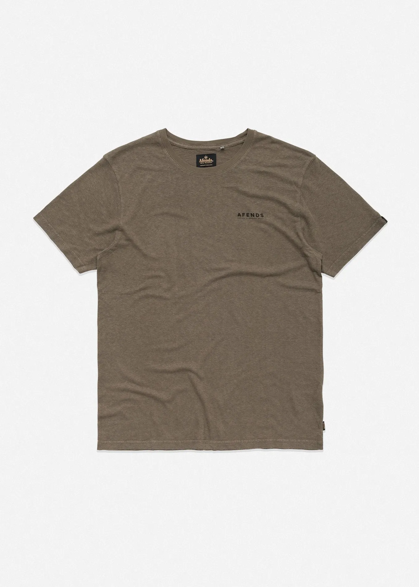 Afends Mens Association - Hemp Standard Fit Tee