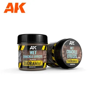 AK Interactive AK8034 Diorama Wet Crackle Effects 100ml