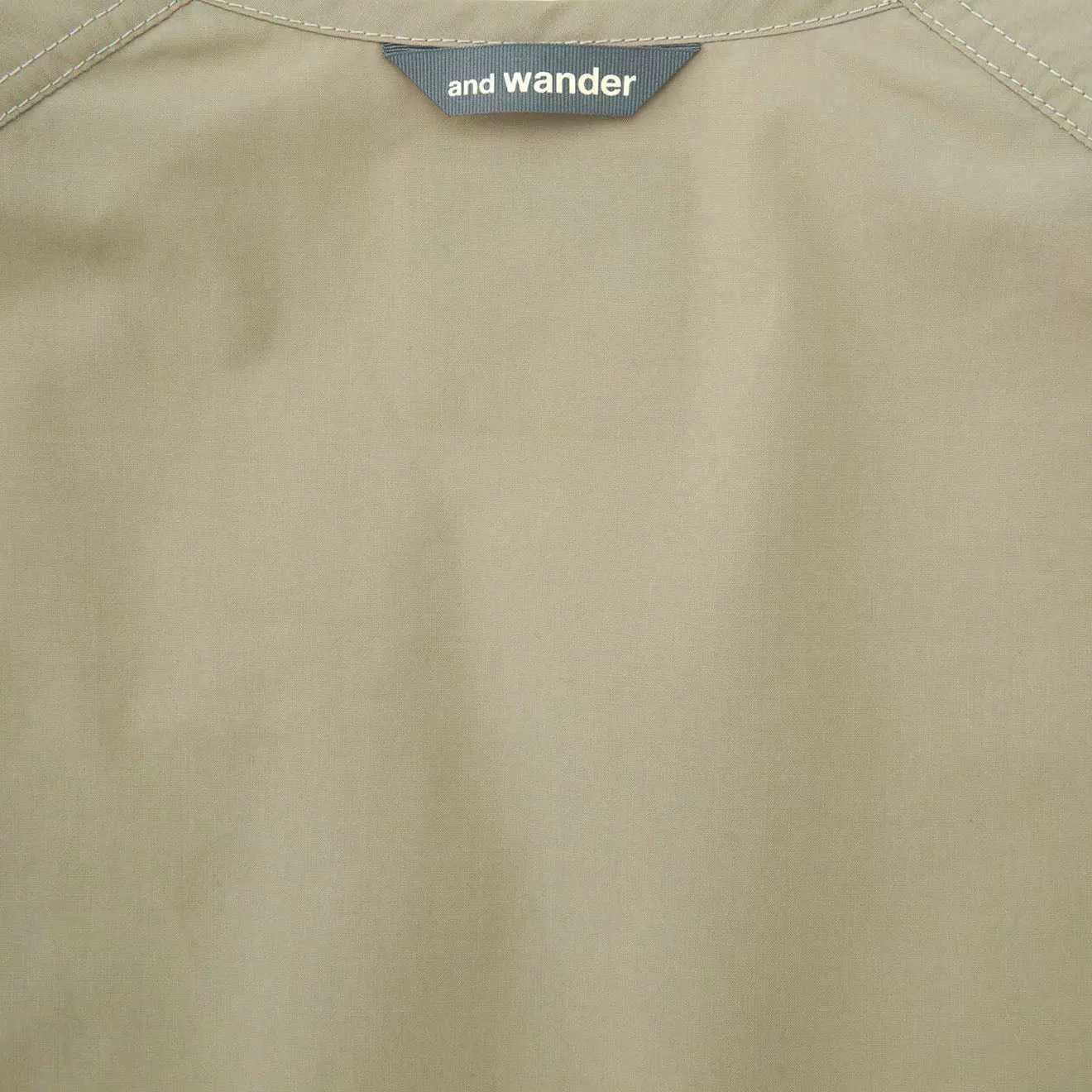 And Wander Tough Aramid Vest  Light Beige