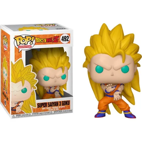 Anime : Dragon Ball Z - Goku Super Saiyan 3 #492 Pop Vinyl Funko Exclusive