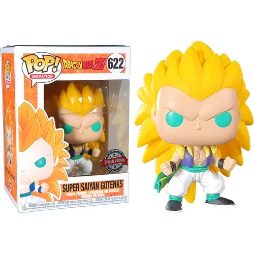 Anime : Dragon Ball Z - Super Saiyan 3 Gotenks #622 Pop Vinyl Funko Exclusive