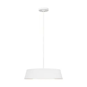 Asher 5-Light Pendant in Matte White