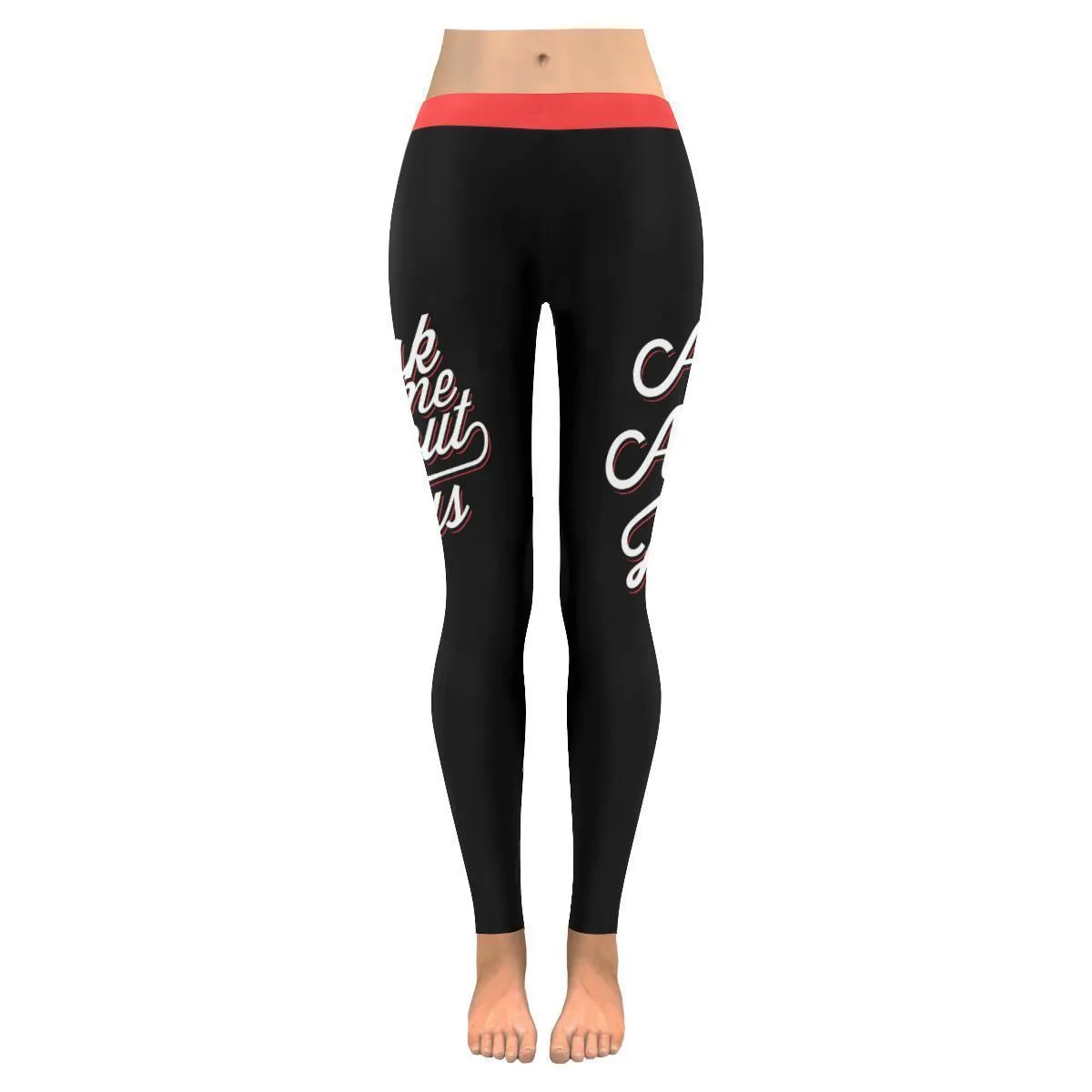 Ask Me About Jesus Funny Christian Jesus Faith Upf40  Womens Leggings - Christian Leggings For Women