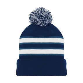 Athletic Knit (AK) A1830Y-595 Youth Winnipeg Navy Hockey Toque/Beanie