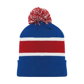 Athletic Knit (AK) A1830Y-812 Youth New York Rangers Royal Blue Hockey Toque/Beanie