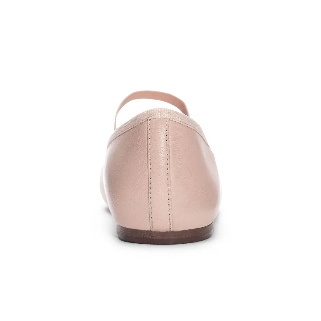 Audrey Genuine Leather Ballet Flats - Ballet Pink