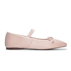 Audrey Genuine Leather Ballet Flats - Ballet Pink