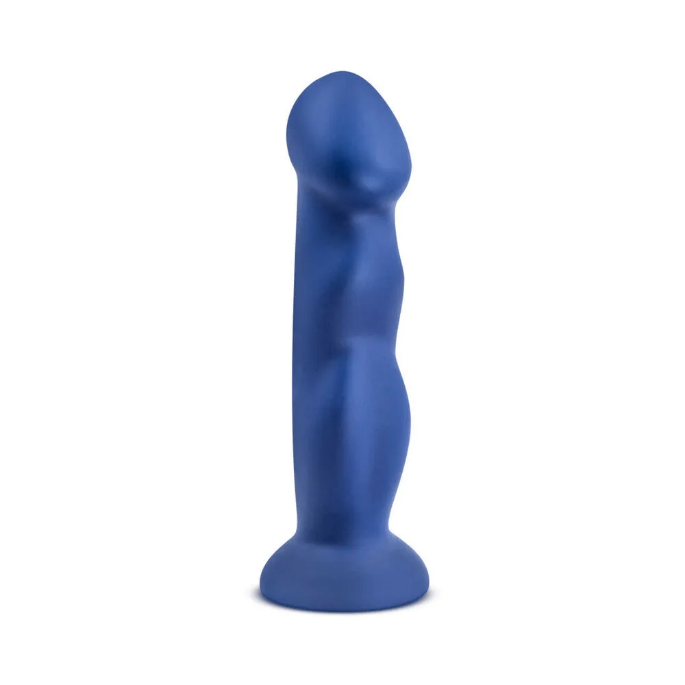 Avant D12 Suko 8 in. Dual Density Silicone Dildo Indigo