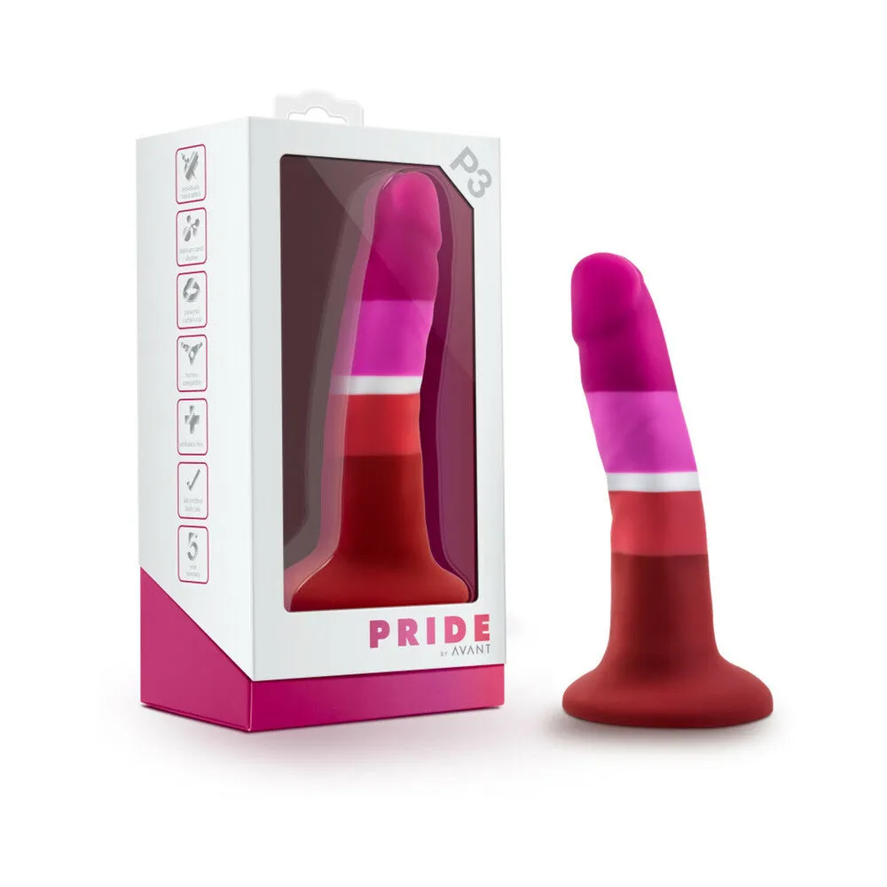 Avant Pride P3 Beauty 5.5 in. Silicone Dildo