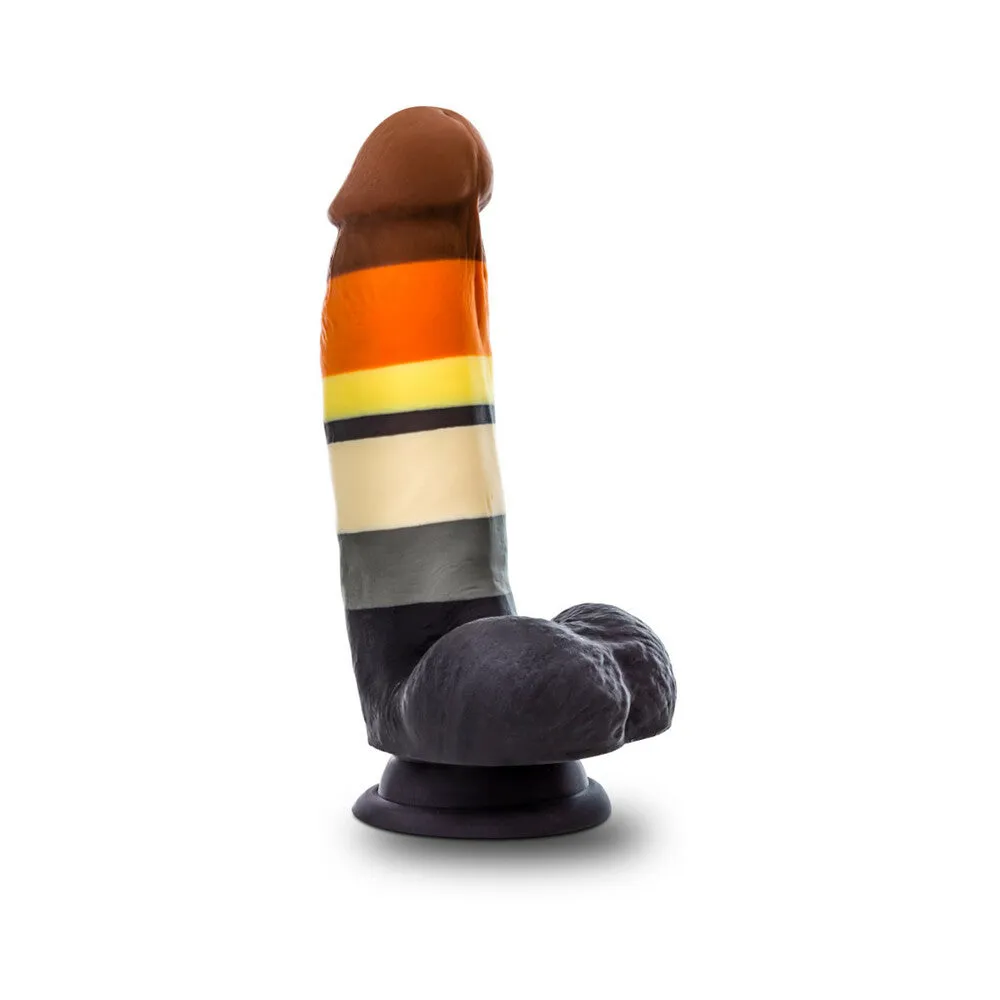 Avant Pride P9 Bear 7 in. Silicone Dildo with Balls