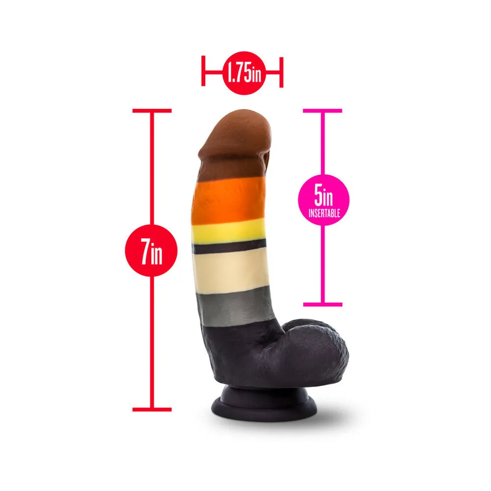 Avant Pride P9 Bear 7 in. Silicone Dildo with Balls