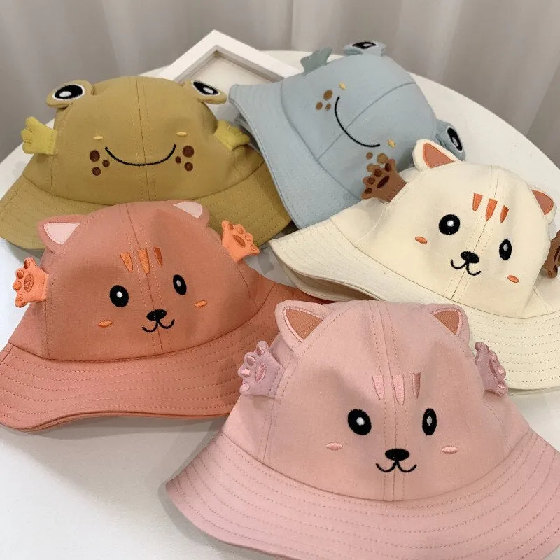 Baby Boy Sun Hat Children Baseball Cap Summer Kids Boys Girl Hat autumn Beanie Bucket Caps Casquette Enfant Bucket Hats