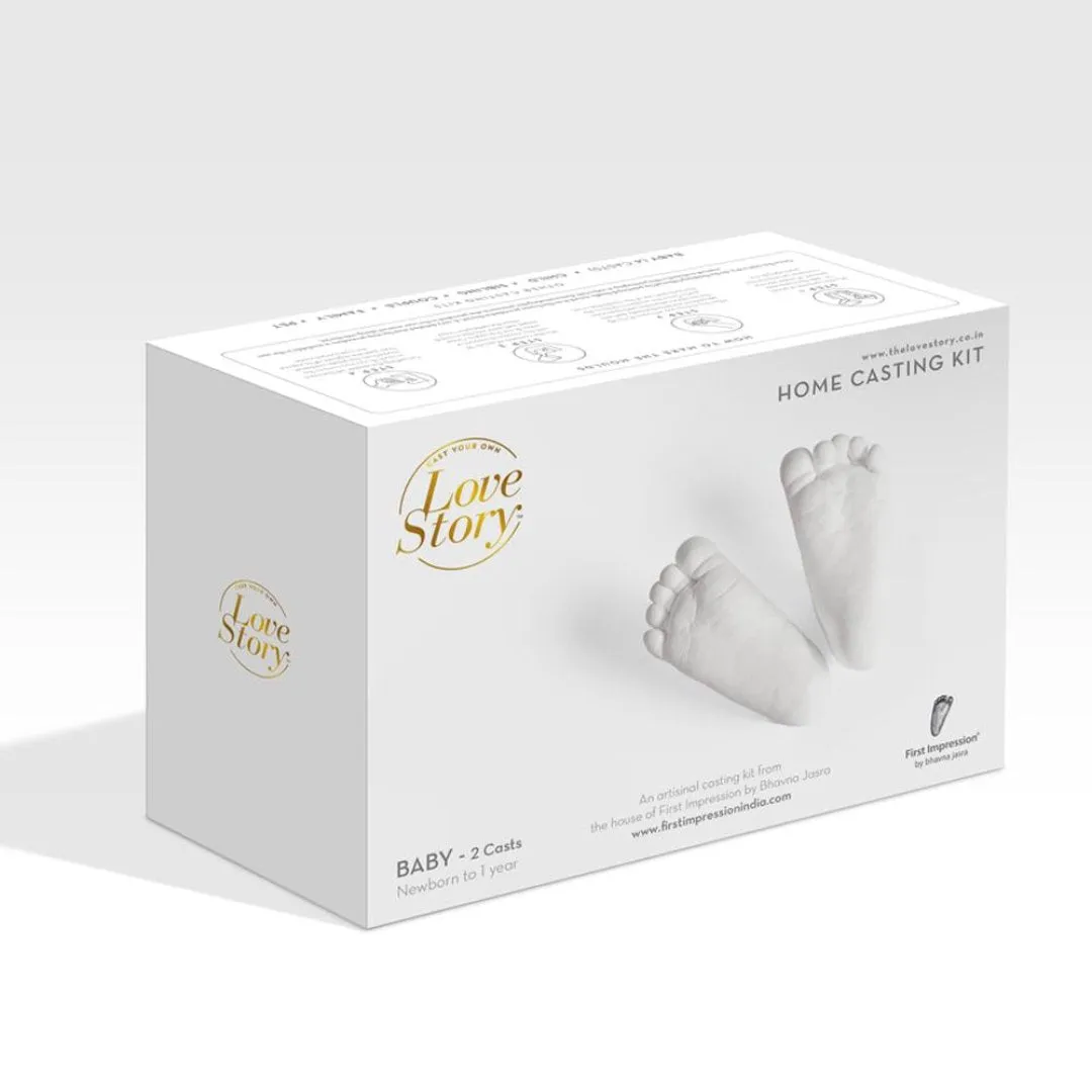 Baby Impression Casting Kit - 2 Cast