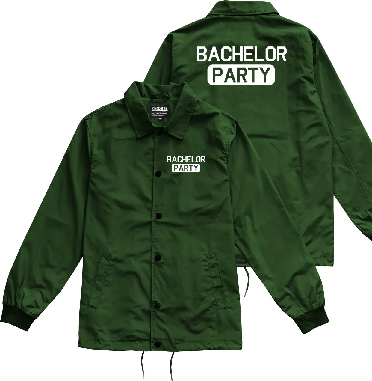 Bachelor Party Mens Coaches Jacket