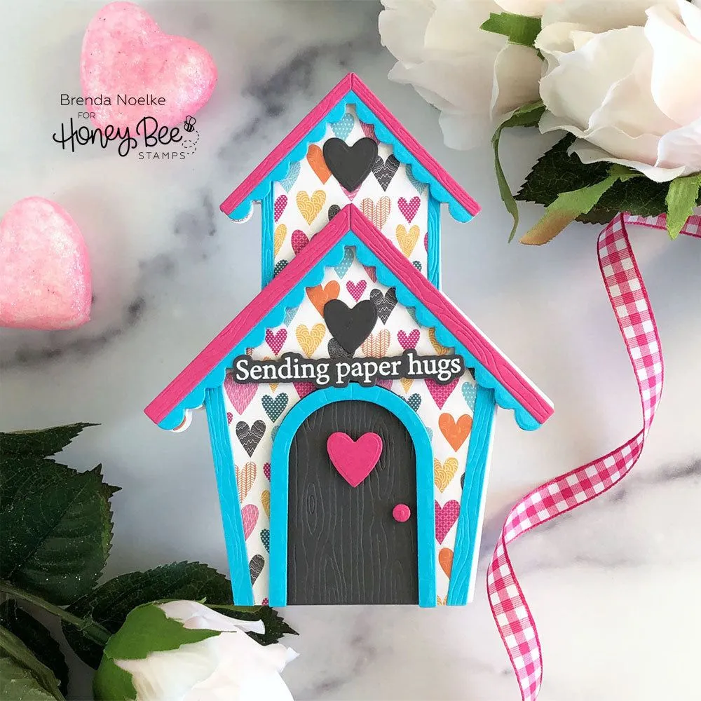 Bird House A2 Card Base - Honey Cuts