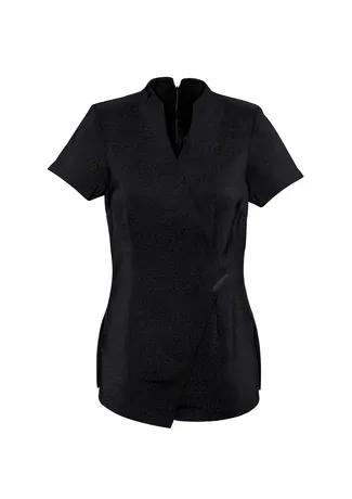 Biz Care Women's Spa Tunic Black H630L