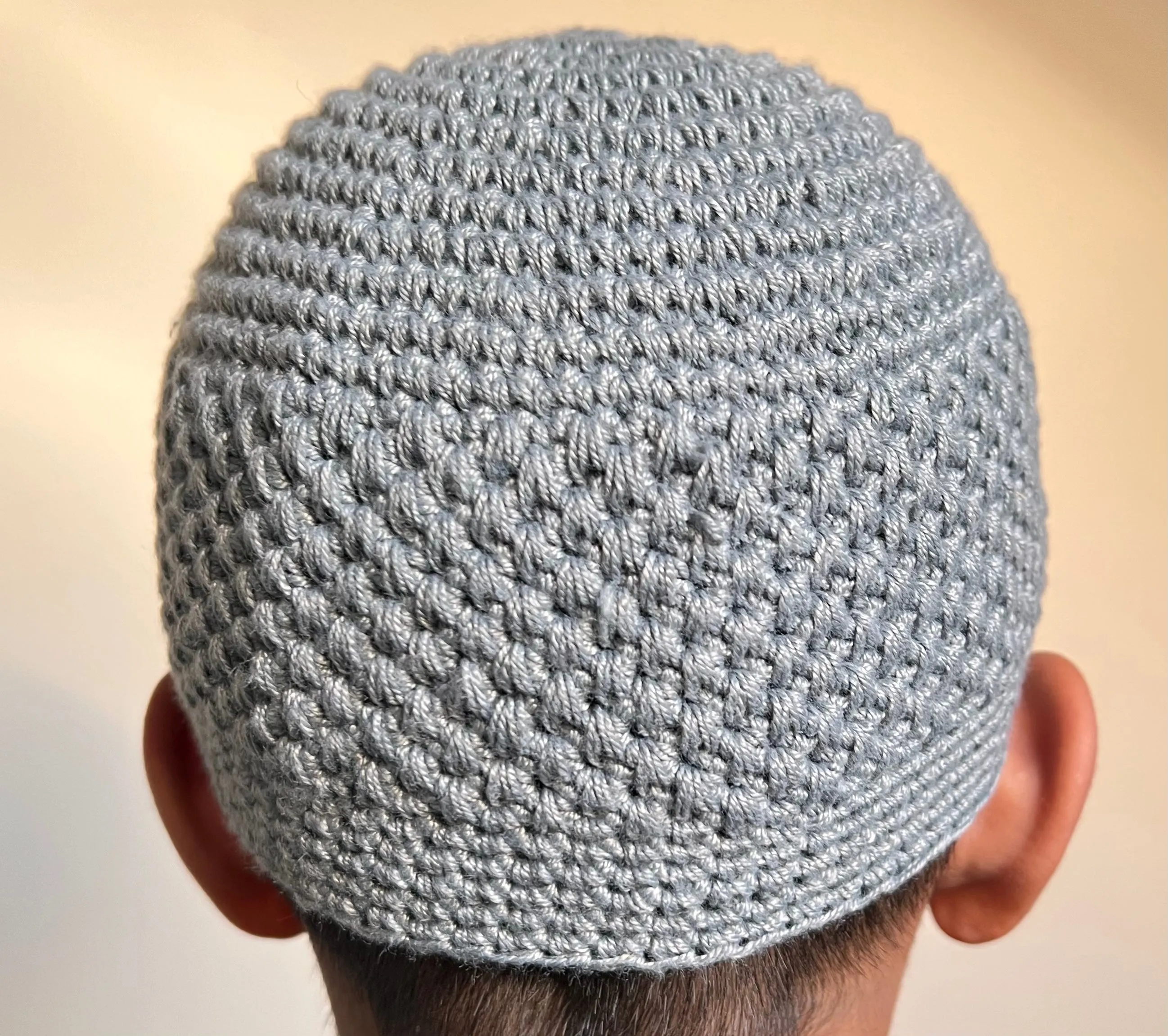 Boys Soft Wool Knitted Topi Islamic Prayer Hat One Size