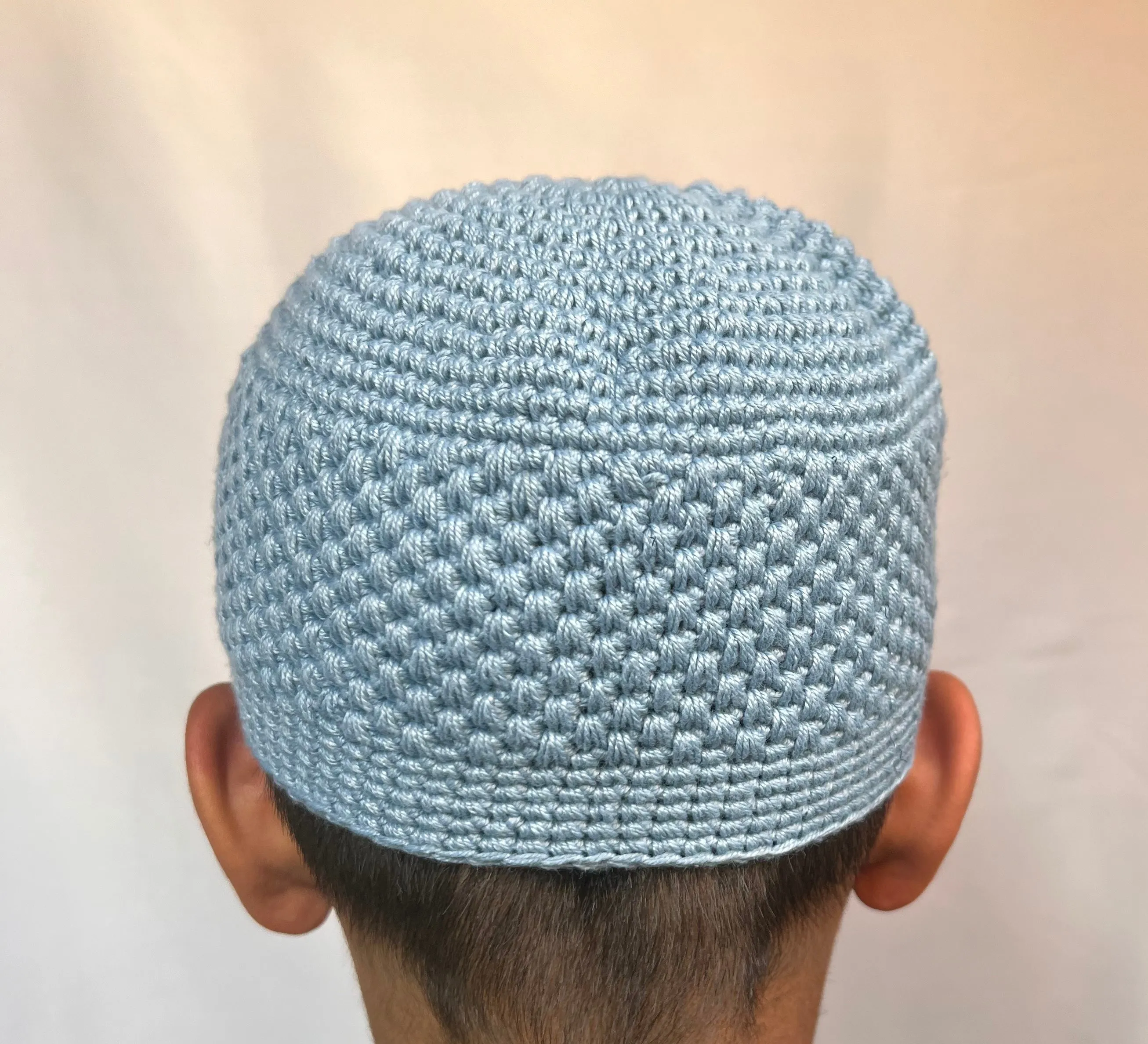 Boys Soft Wool Knitted Topi Islamic Prayer Hat One Size