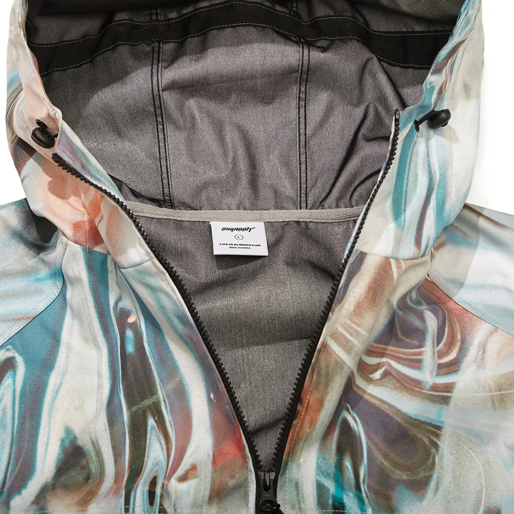 BSRBT OG 3L HOODED JACKET CYBER WAVE