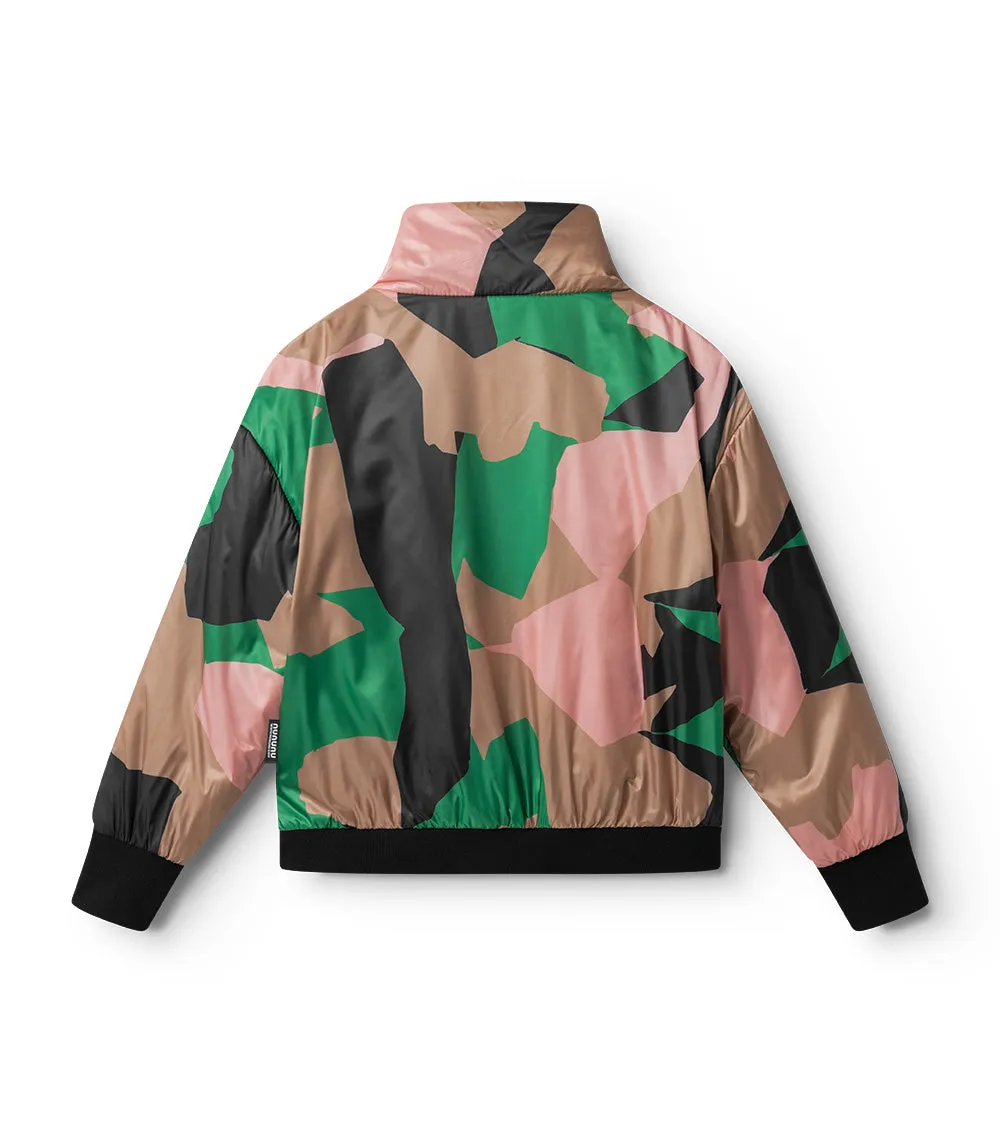 camouflage bomber jacket