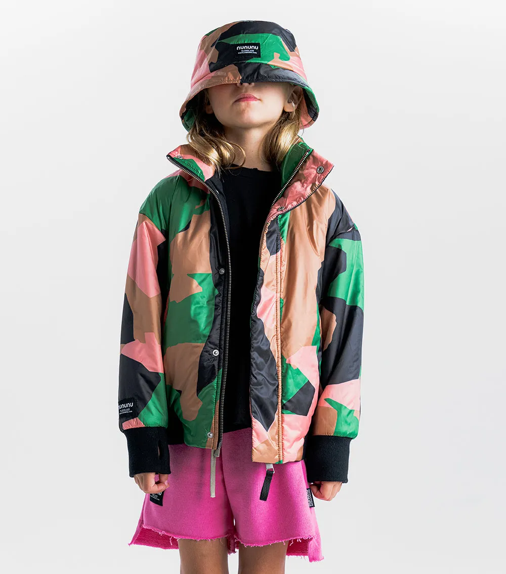 camouflage bomber jacket