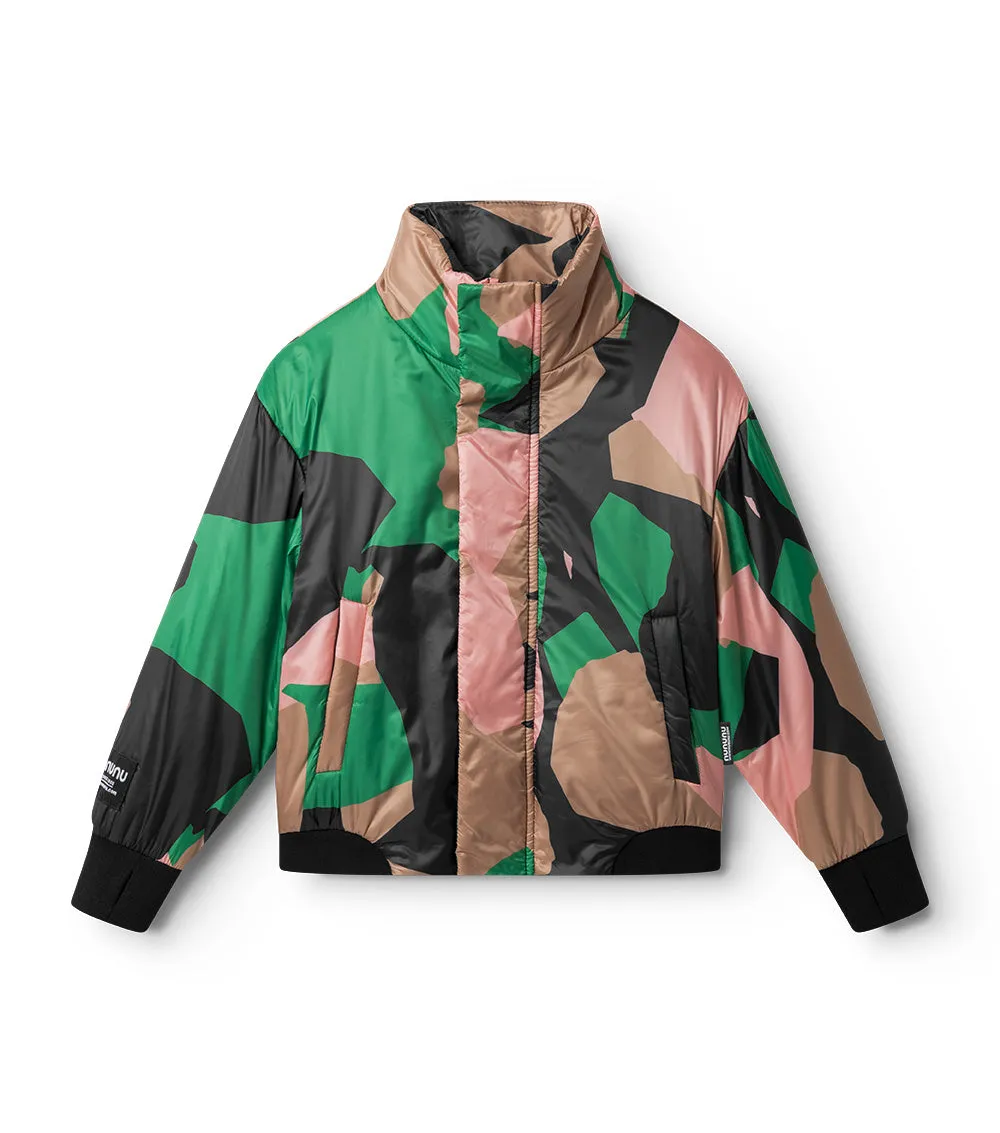 camouflage bomber jacket