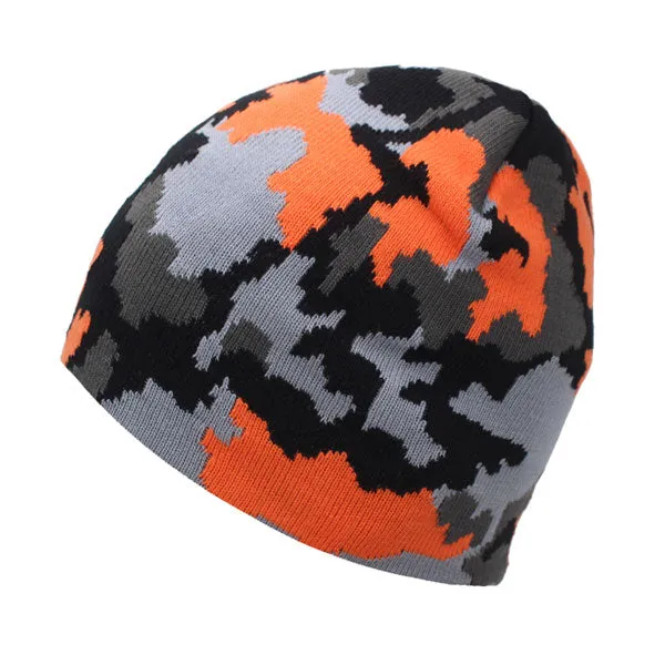 Camouflage Knitted Hat Men Beanie Women Winter Hats For Men Bonnet Knit Caps Autumn Hat Women Warm New Gorros Skullies Beanies