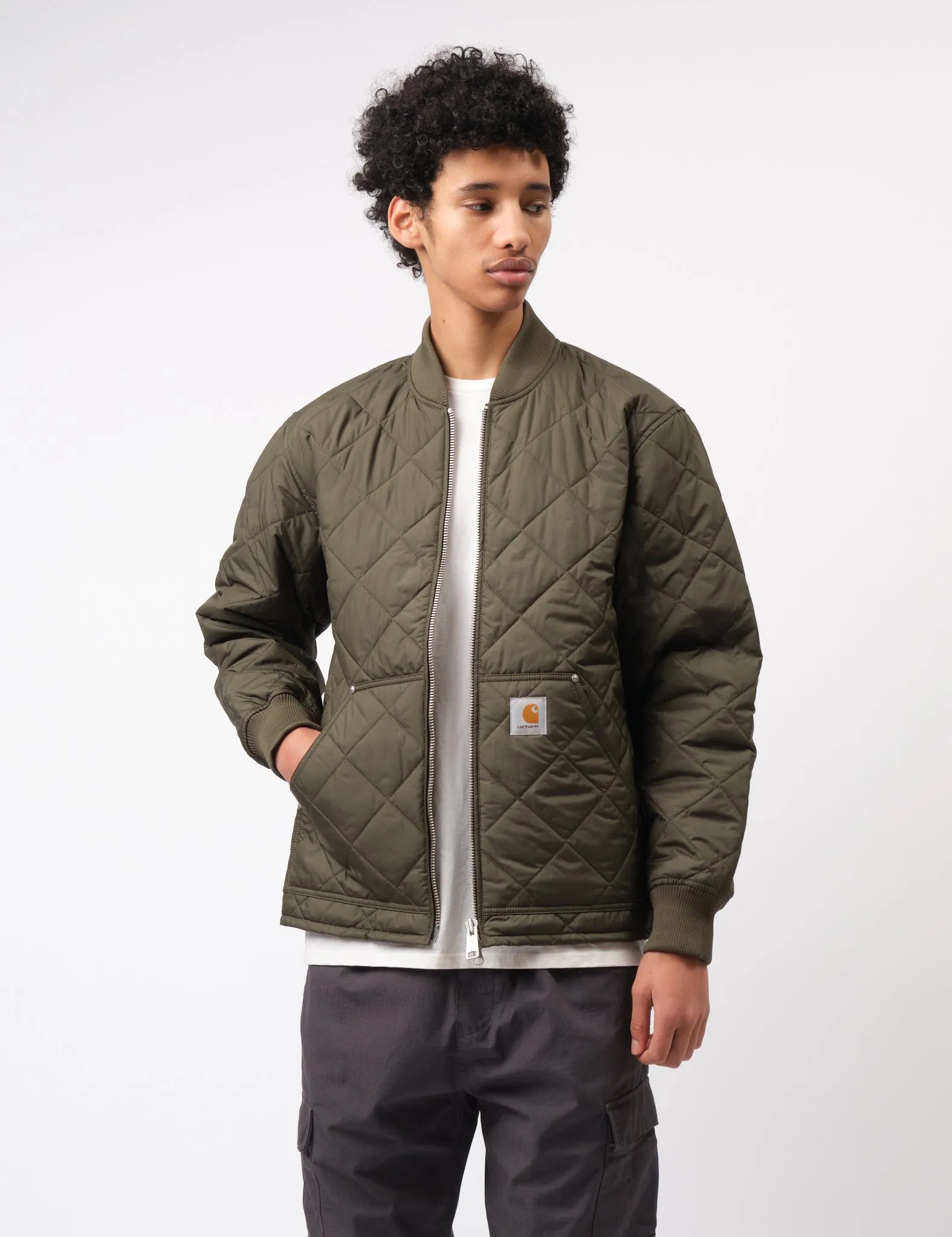 Carhartt WIP Myton Liner Jacket - Office Green