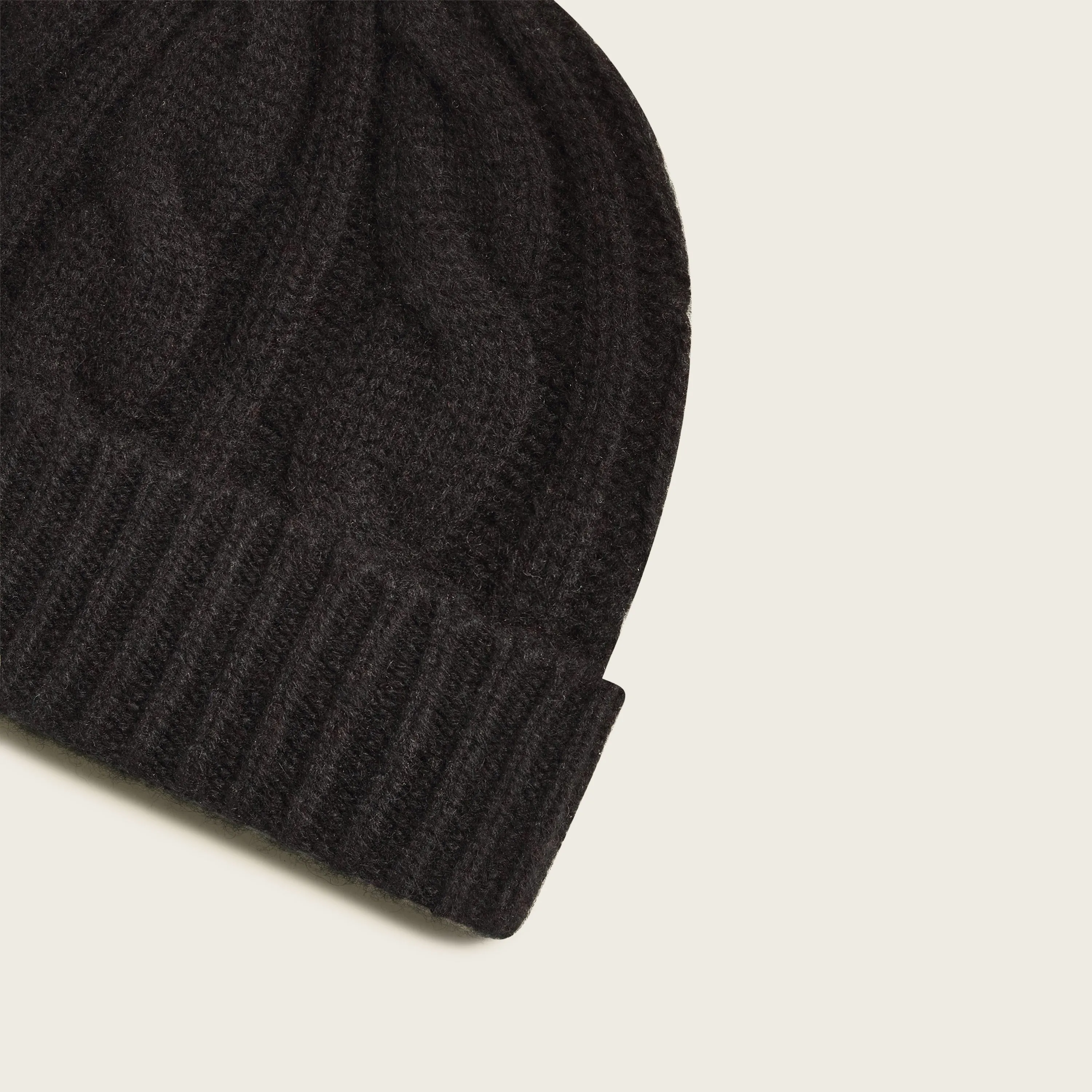 Cashmere Cable Knit Beanie