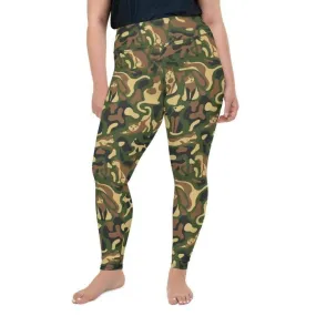 Cat Camo Plus Size Leggings