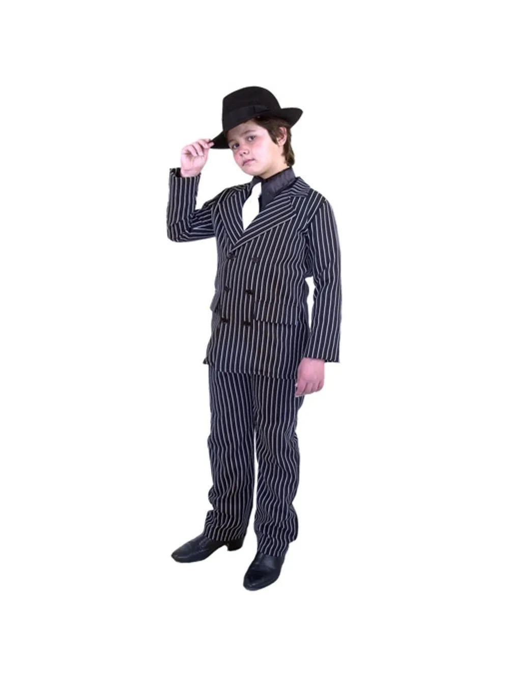 Child Double Breasted Gangster Suit Costume