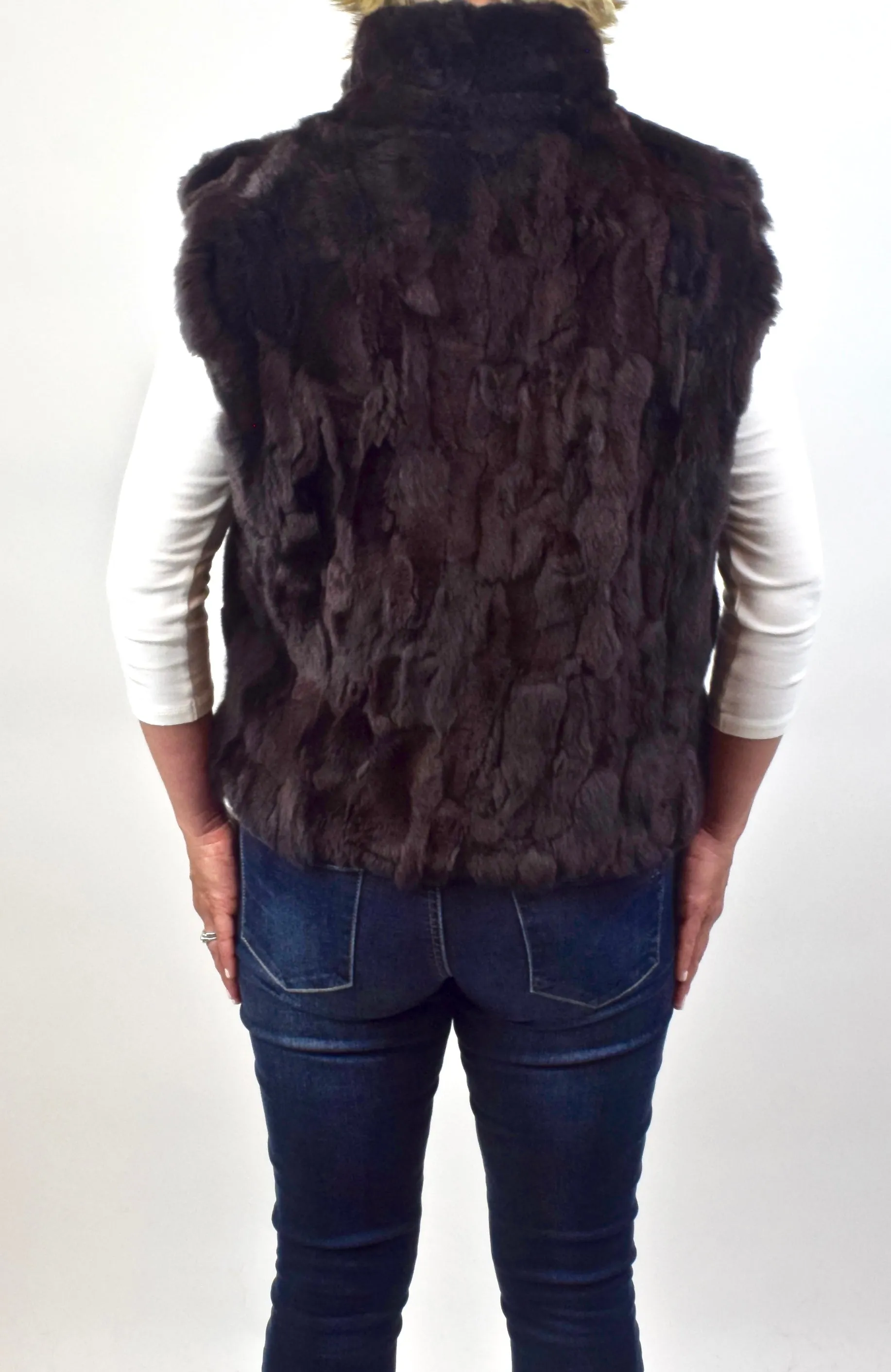 Chinchilla Rex fur Vest