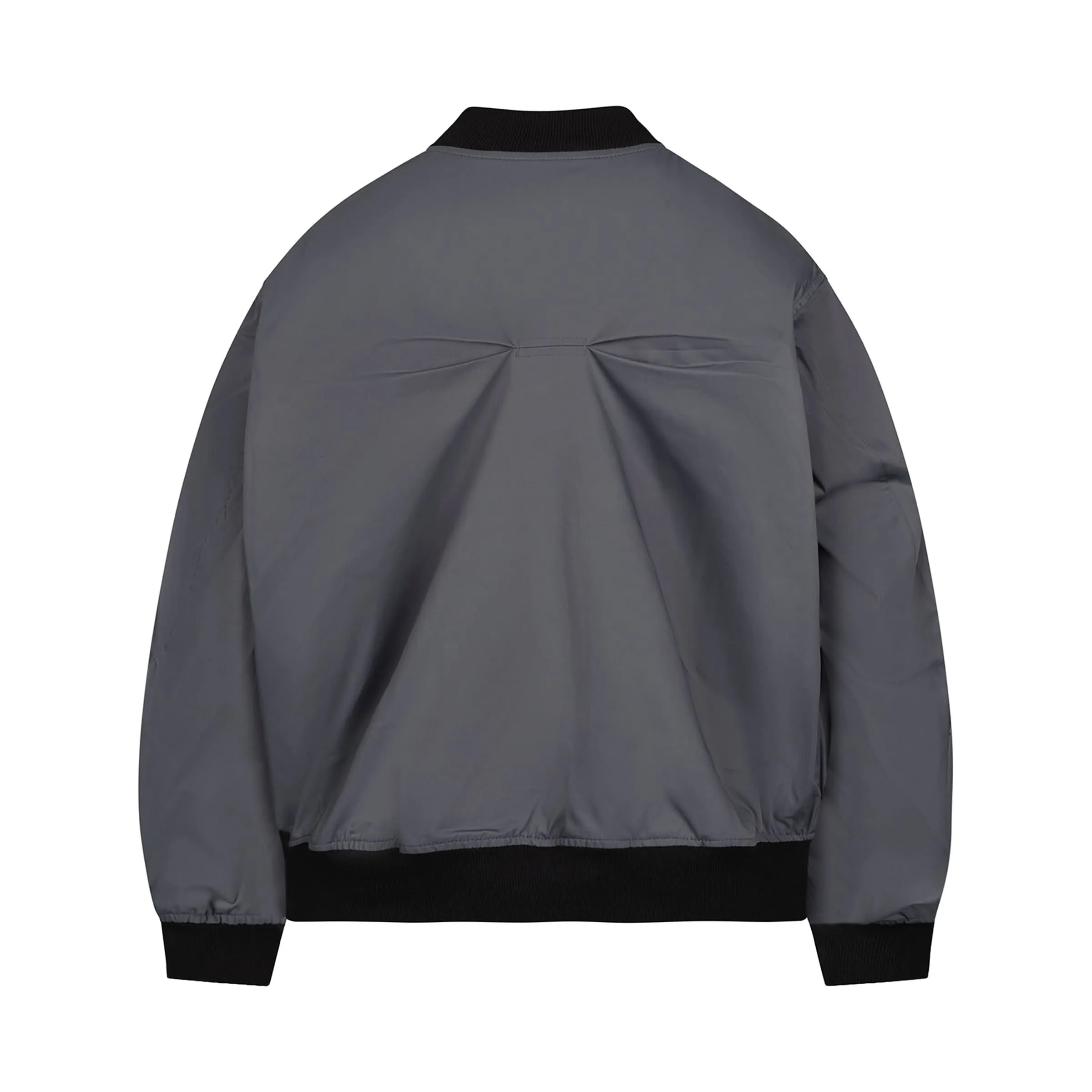 Cinch Bomber Jacket in Slate Grey