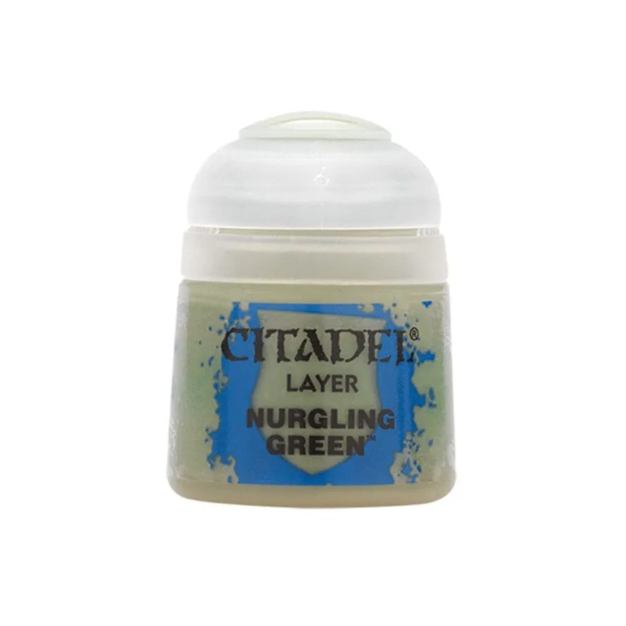 Citadel Layer Nurgling Green 22-29 Acrylic Paint 12ml