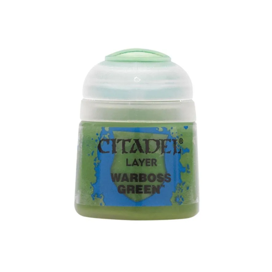 Citadel Layer Warboss Green 22-25 Acrylic Paint 12ml