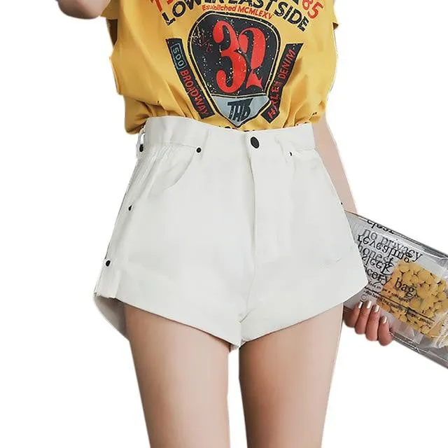 Denim Shorts Korean Style Casual Shorts