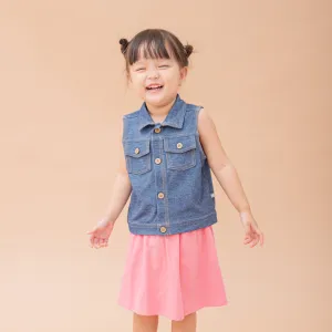 Denim Toddler Vest