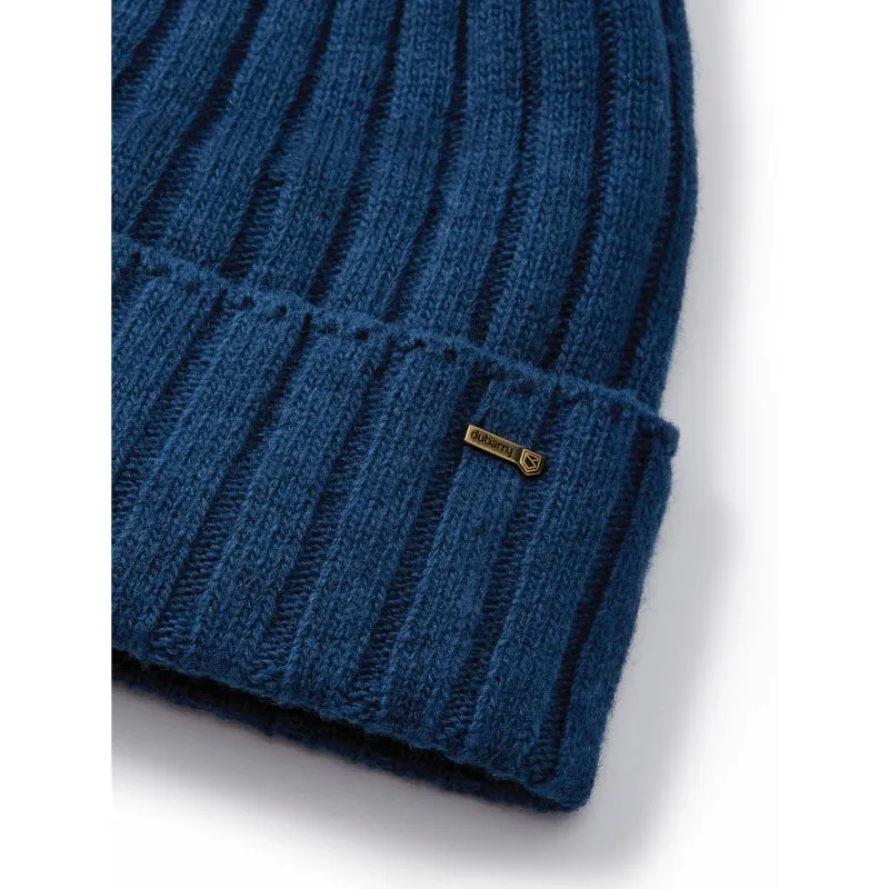 Dubarry Curlew Ladies Faux Fur Bobble Hat - Peacock Blue