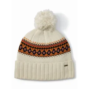 Dubarry Kilcormac Fair Isle Ladies Bobble Hat - Chalk