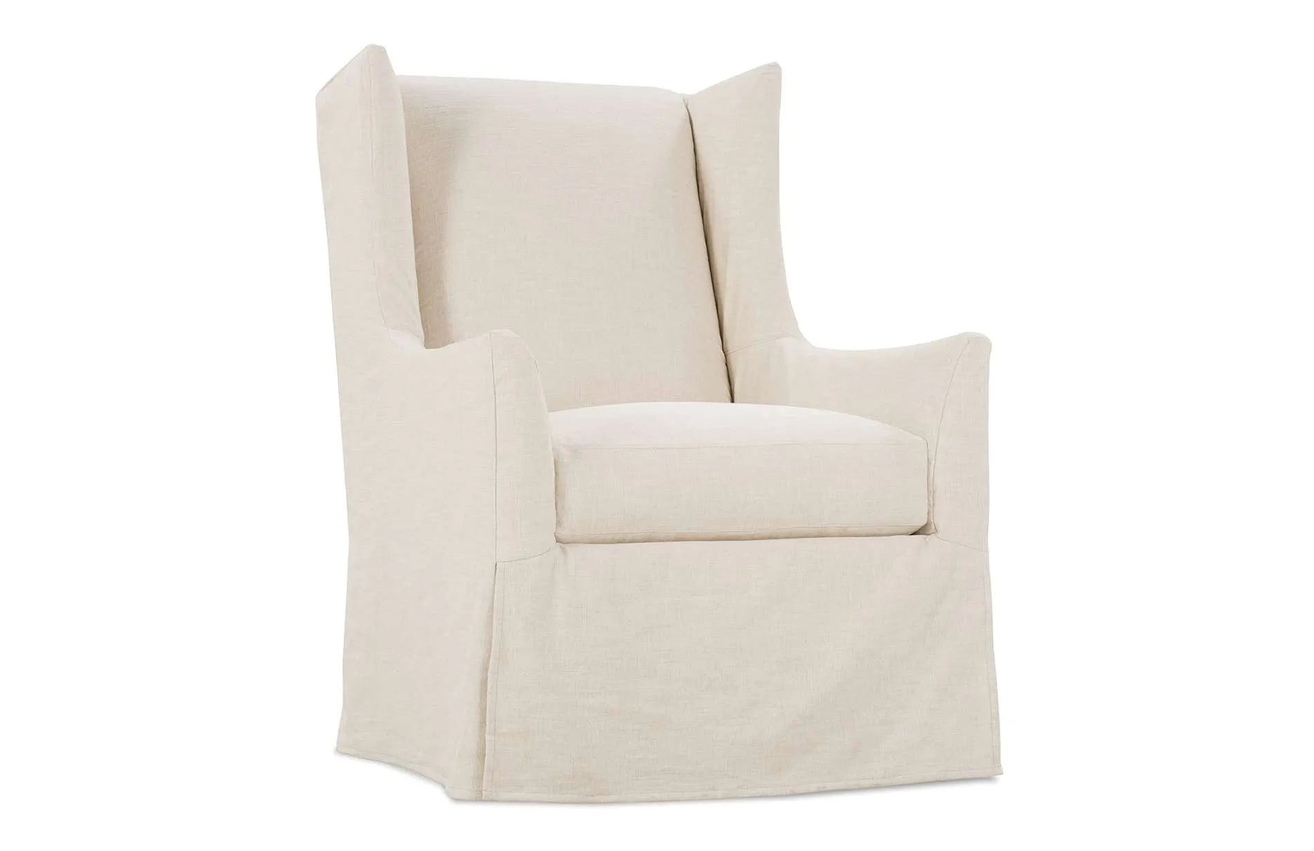 Ellory Slipcover Swivel Chair