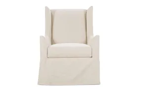 Ellory Slipcover Swivel Chair