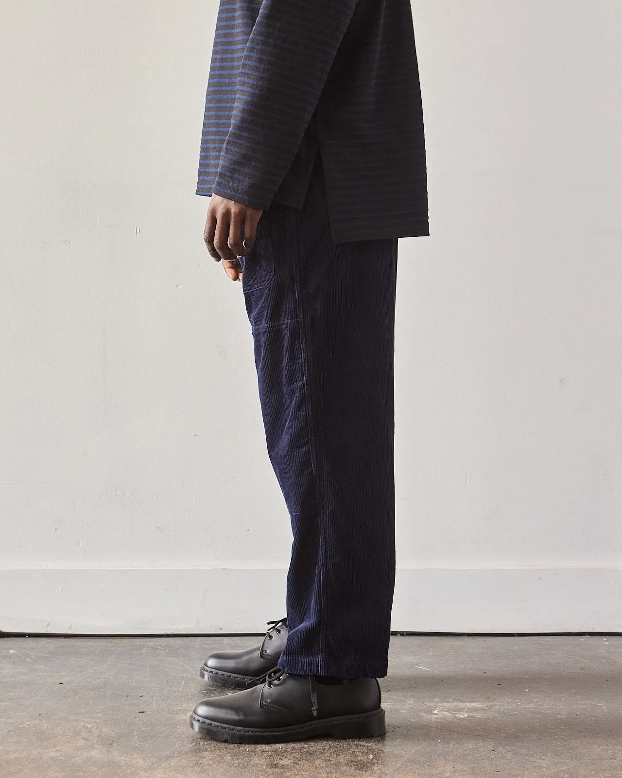 Engineered Garments Corduroy Deck Pant, Navy