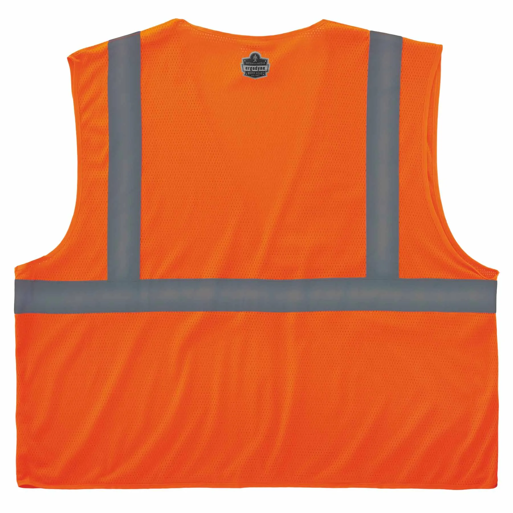 Ergodyne 24532 8210HL-S S Orange Class 2 Economy Mesh Vest - Single Size