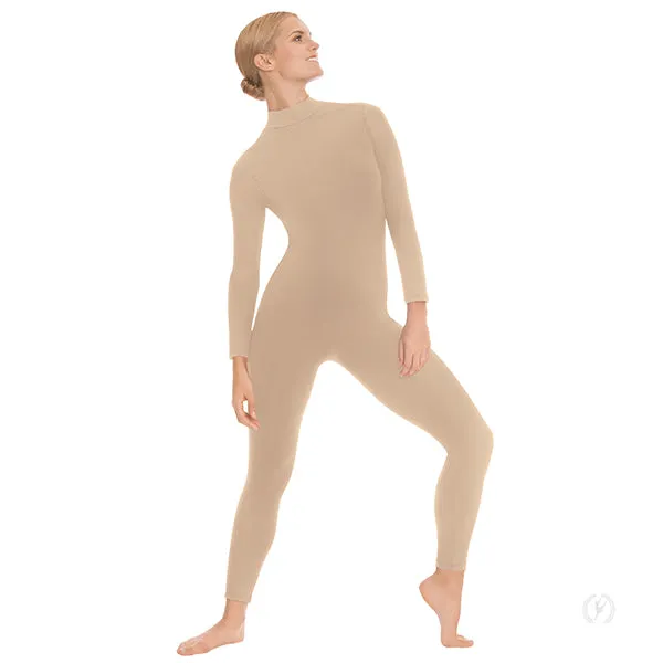 Eurotard 44132 Adult Unisex Mock Neck Long Sleeve Tactel Microfiber Unitard