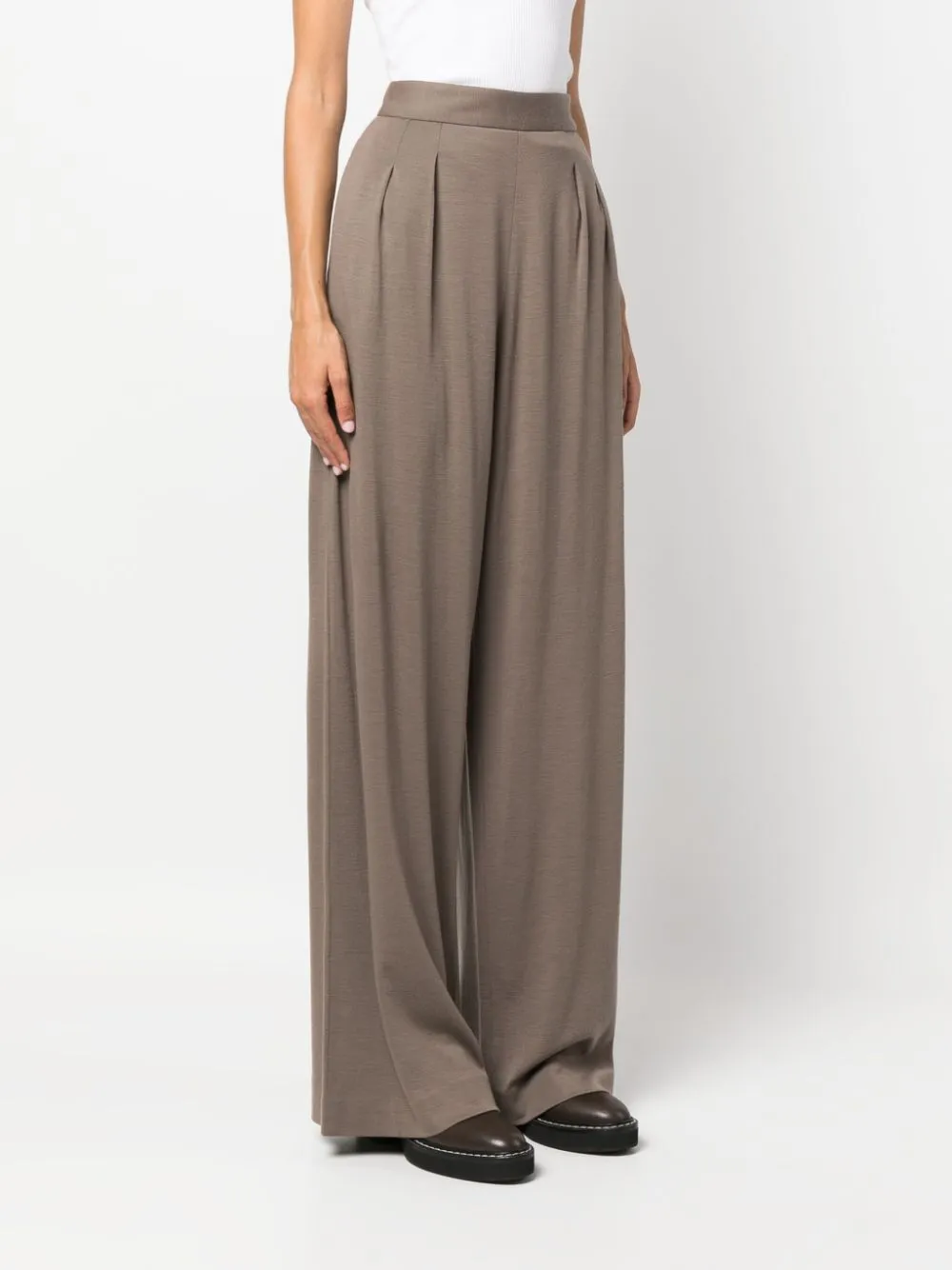 Fabiana Filippi Trousers Brown